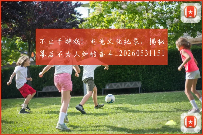 不止于游戏：电竞文化纪录，揭秘幕后不为人知的奋斗_20260531151313